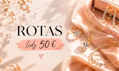 Elegantas rotas līdz 50 €