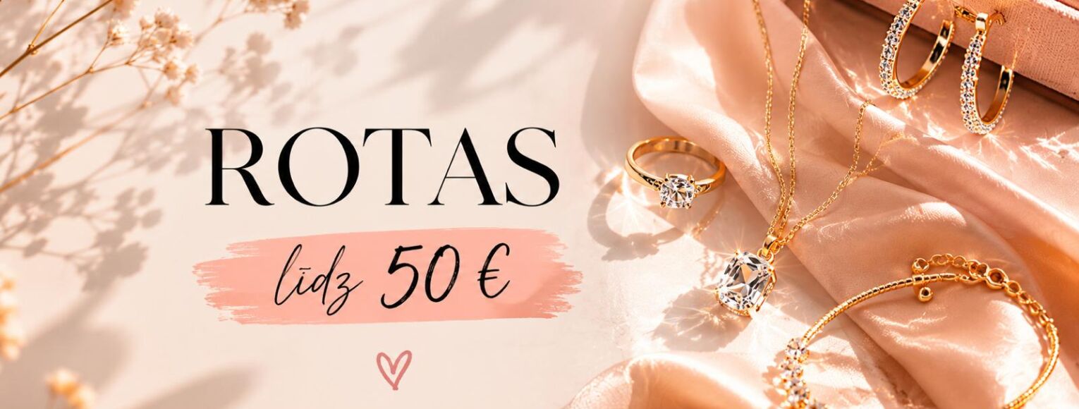 Elegantas rotas līdz 50 €
