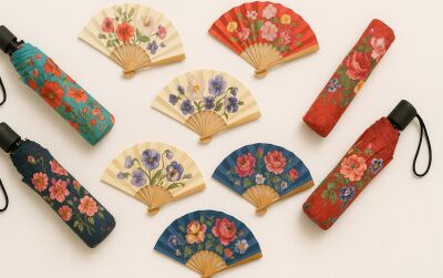 Lietussargi / Vēdekļi