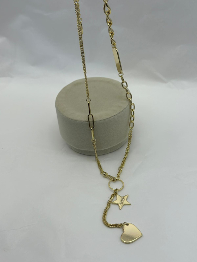Ķēdīte interesanta dizaina ar kulonu 