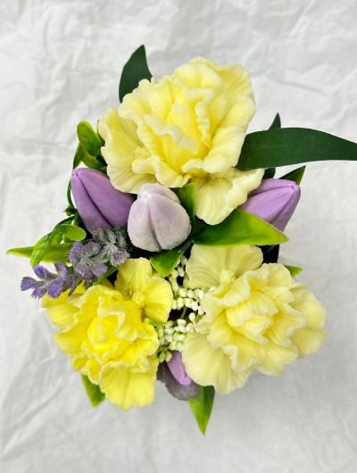 Ziepju ziedu pušķis