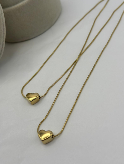 Dubultā smalka ķēdīte ar kuloniem 