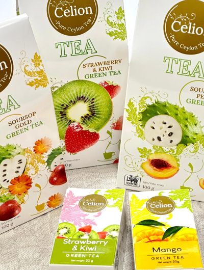 Ceilonas zaļā tēja “Mango un Aprikoze” 