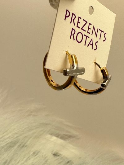 Riņķu auskari Krustiņi