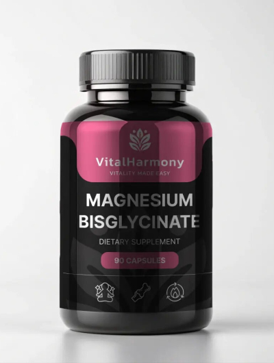 Magnija Bisglicināts - paredzēts vispārējās labsajūtas atbalstam, nodrošinot augstu biopieejamību magnija formā